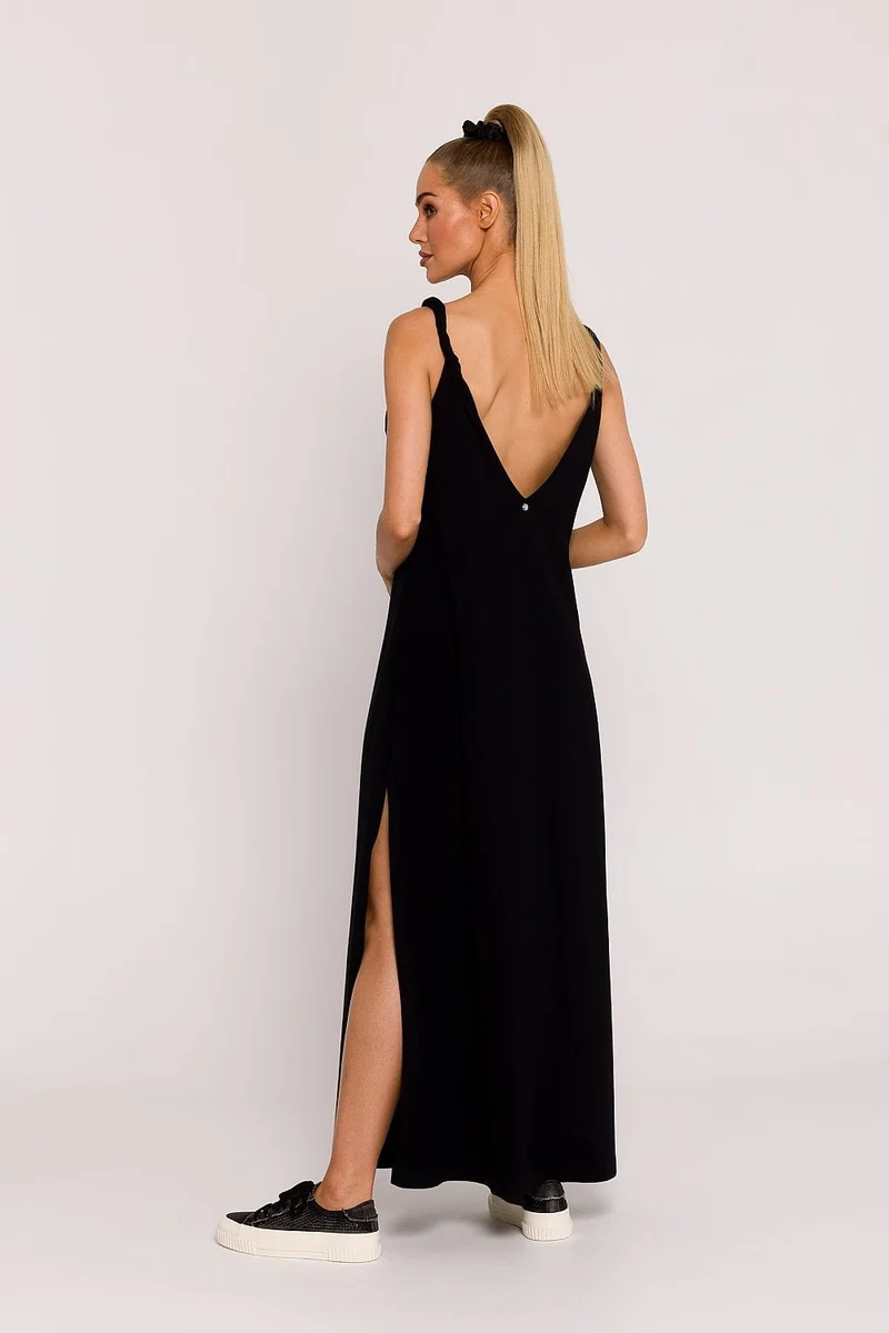 Robe été longue oversize dos nu