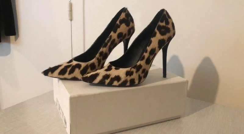Escaprins leopard celine