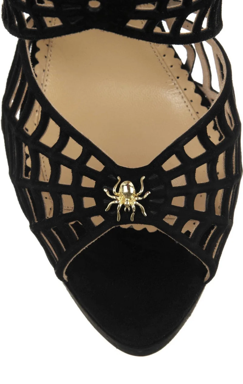 Sandales Charlotte Olympia noir