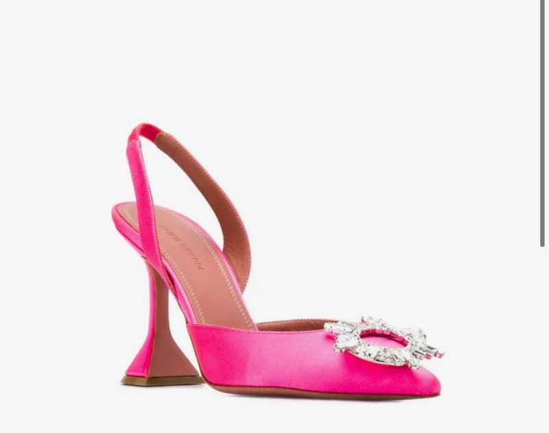 Sandales Amina muadi rose