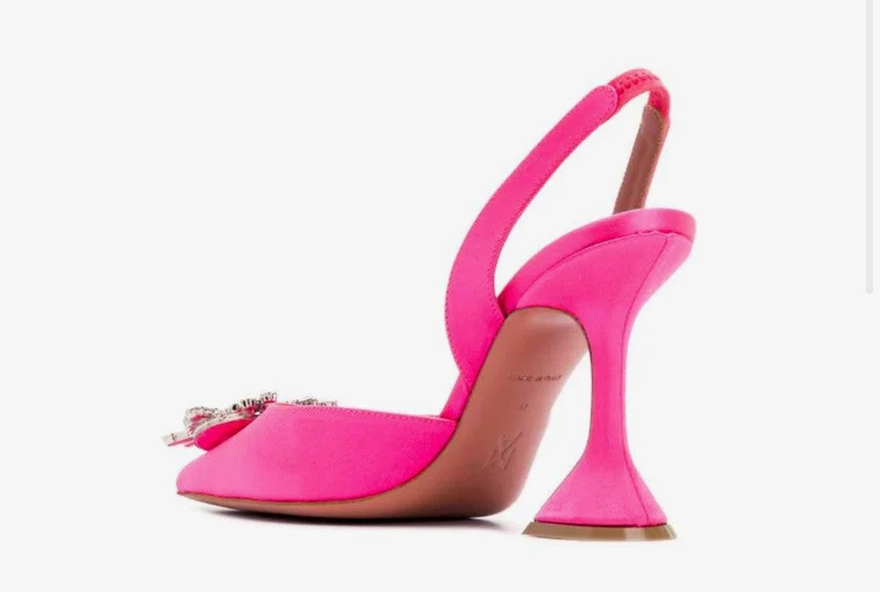 Sandales Amina muadi rose