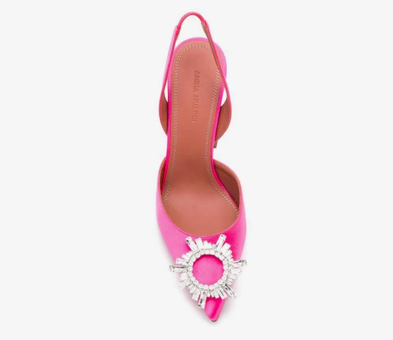 Sandales Amina muadi rose
