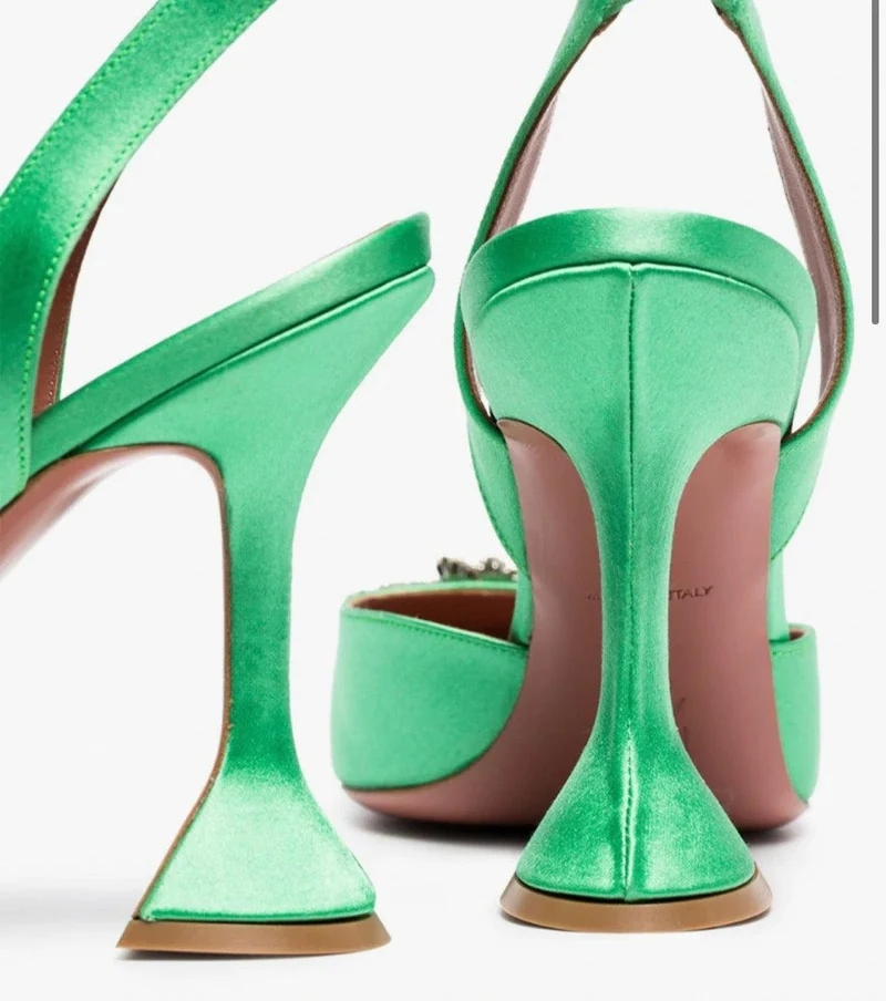Sandales Amina muadi verte