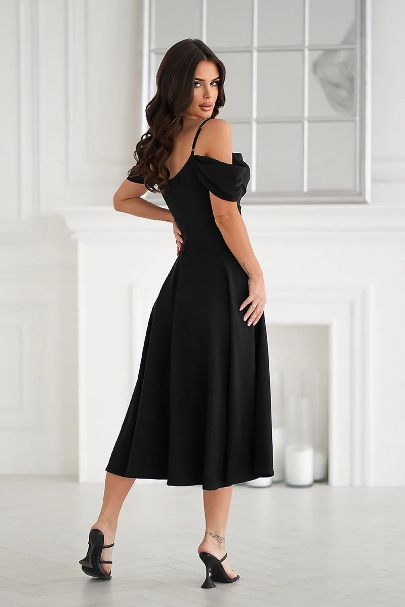 Robe de soirée mariage midi chic