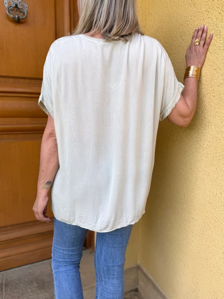 Teeshirt Aurélio beige