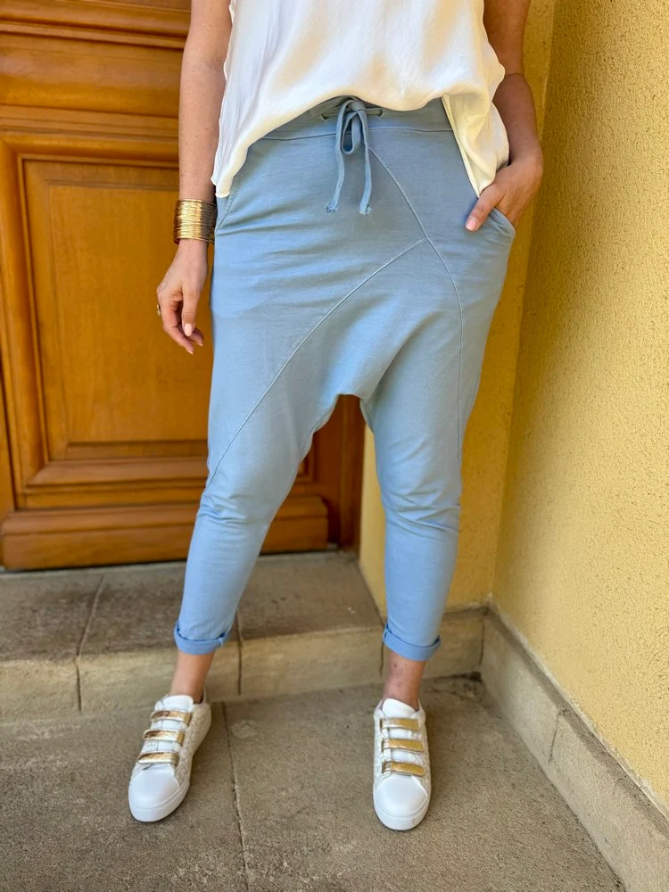 Jogg sarouel Gino bleu jean