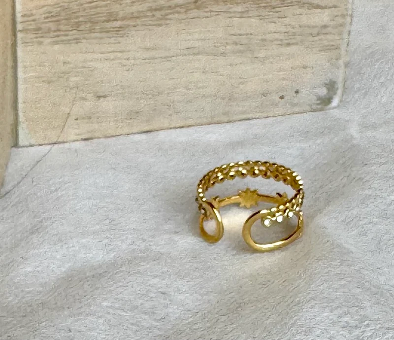 Bague Etoiles