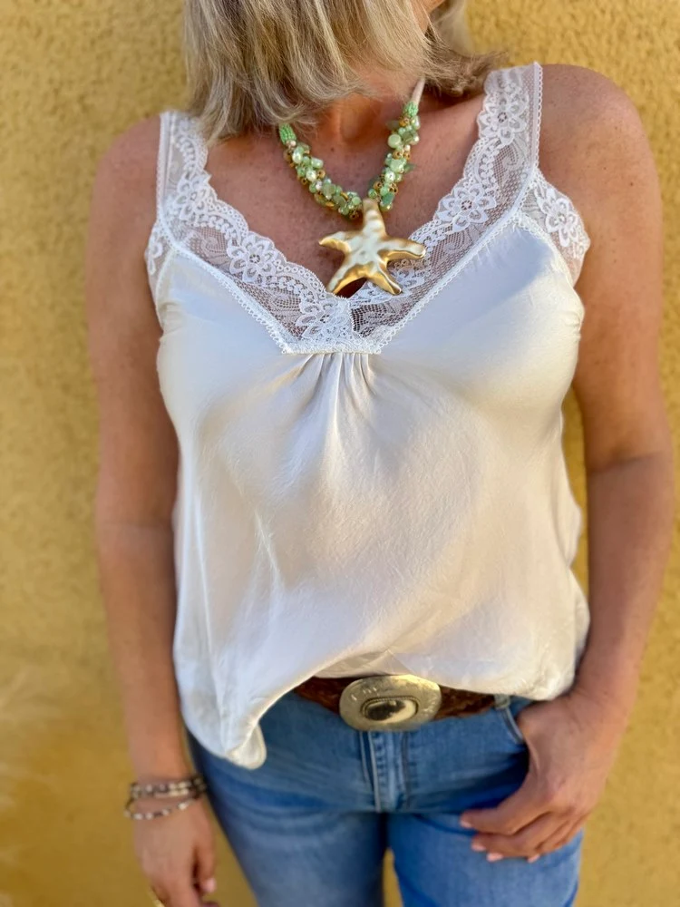 Collier Coquillage vert