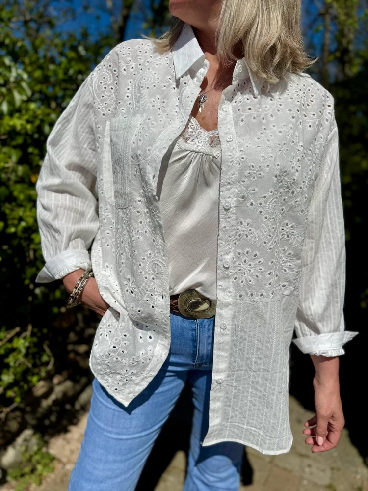 Chemise Carlotta blanc