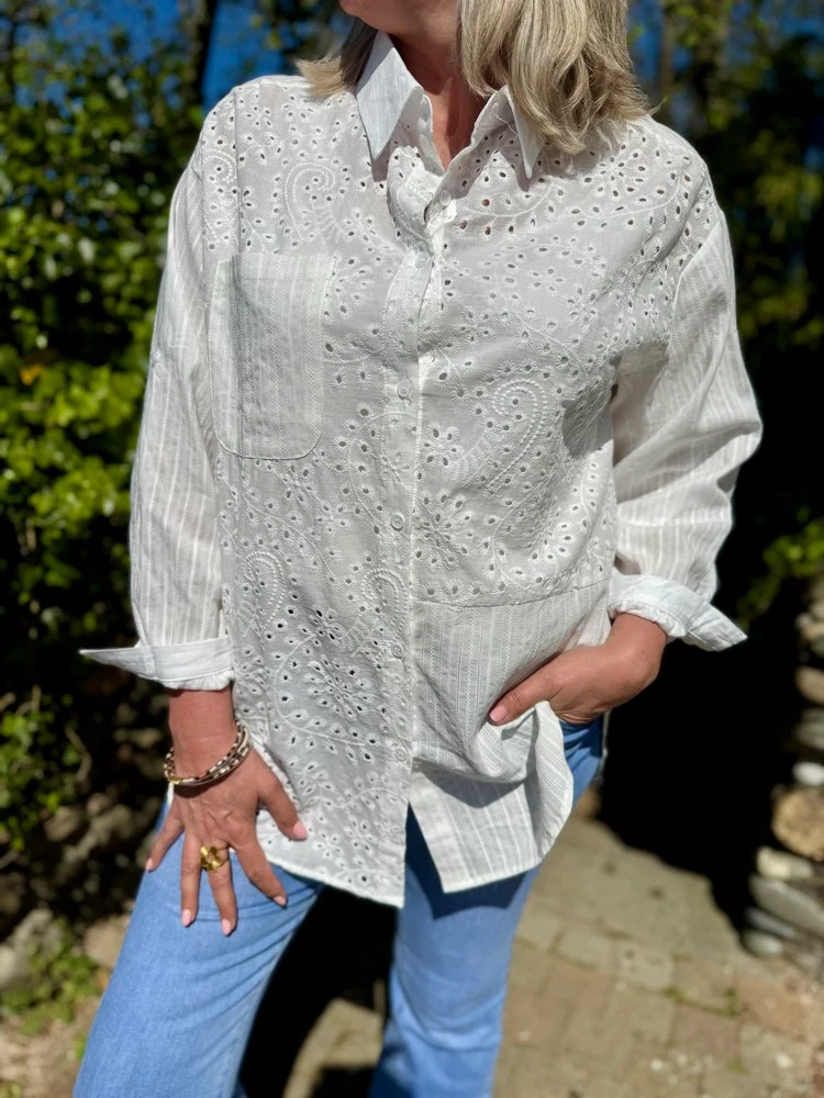 Chemise Carlotta blanc