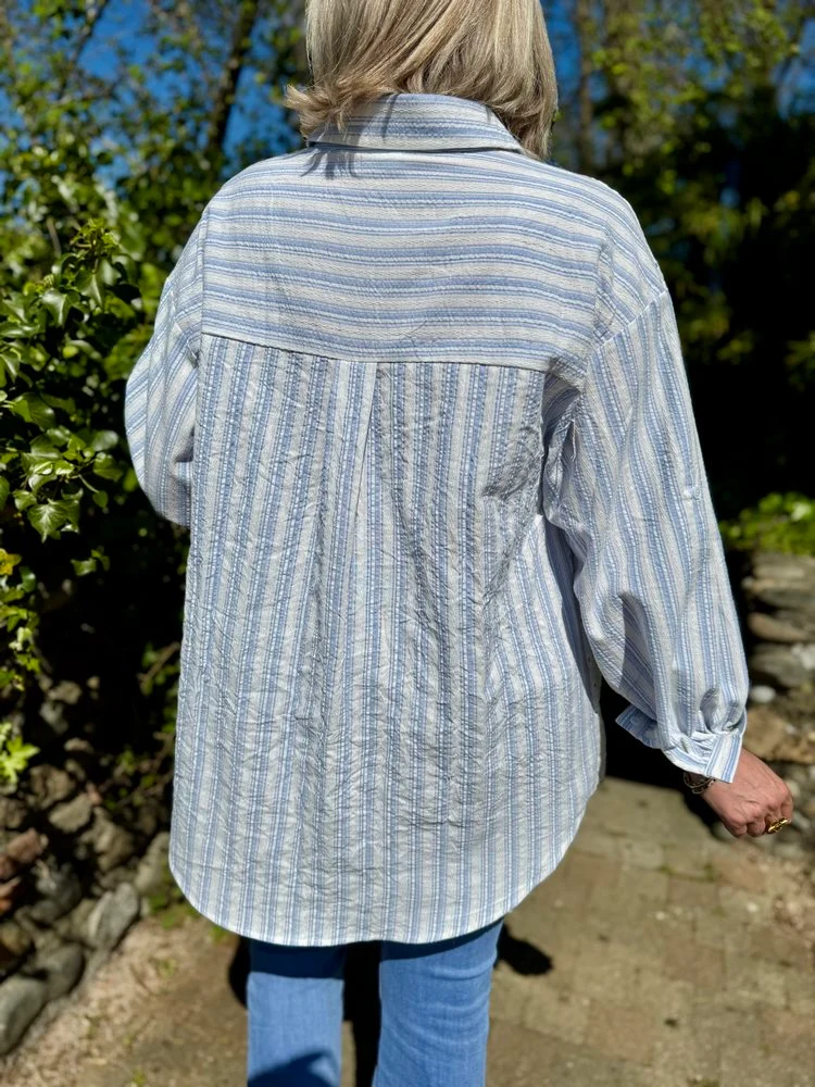 Chemise Carlotta bleu