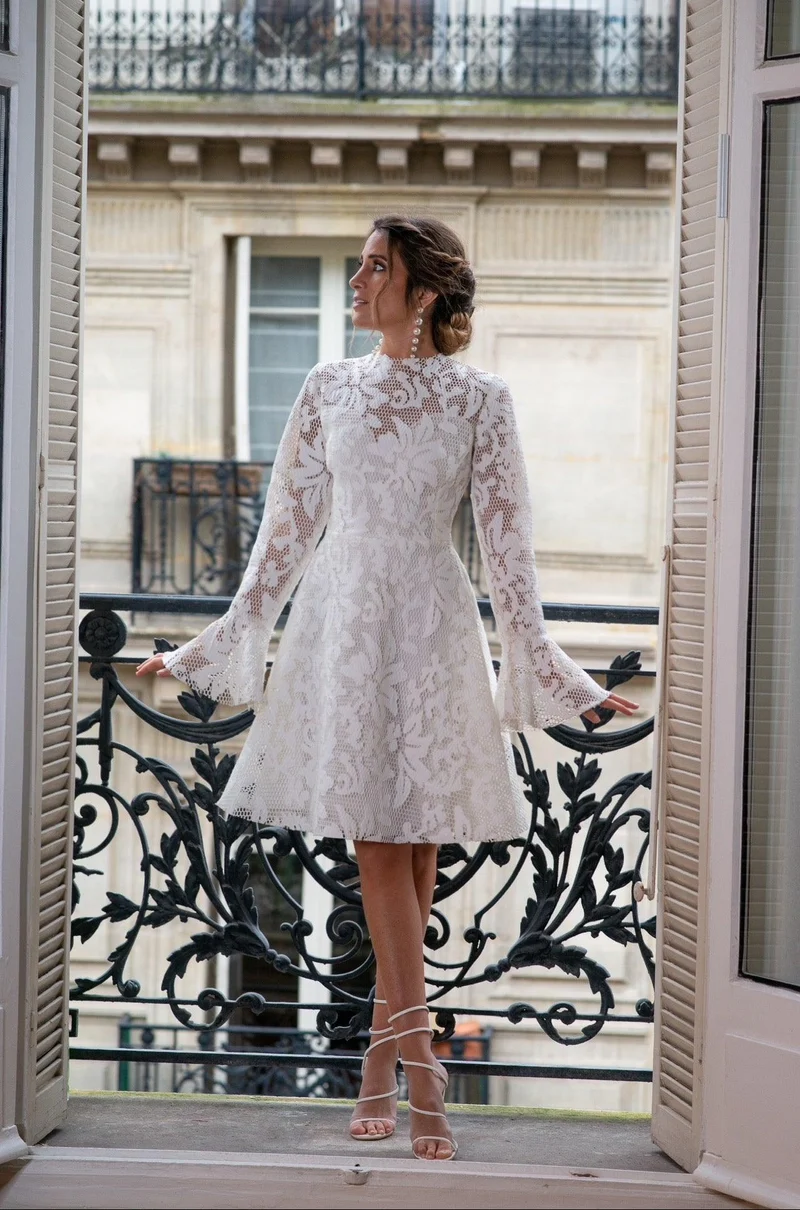 Robe Alfredine blanche