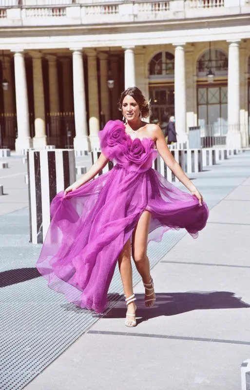 Robe Serban violette