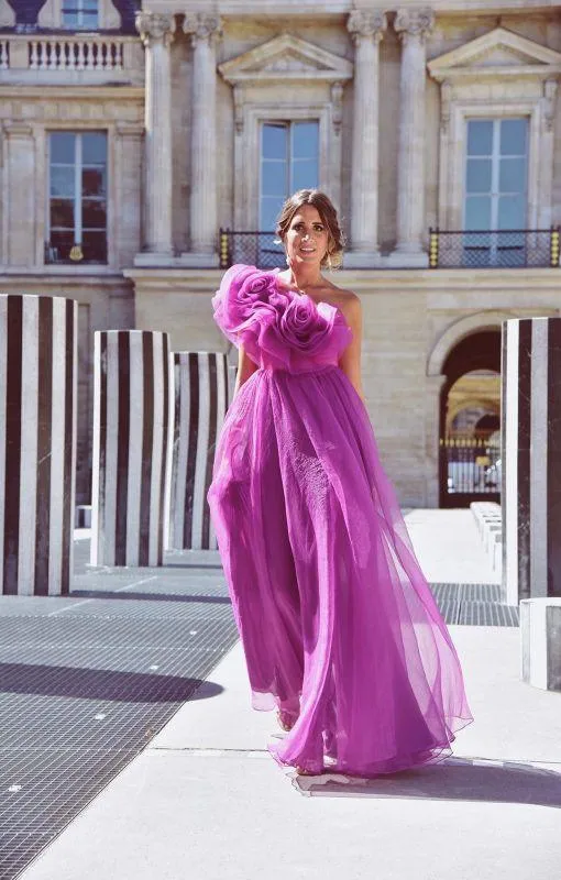 Robe Serban violette