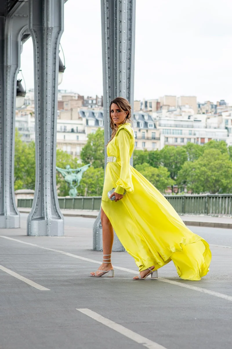 Robe Laos jaune