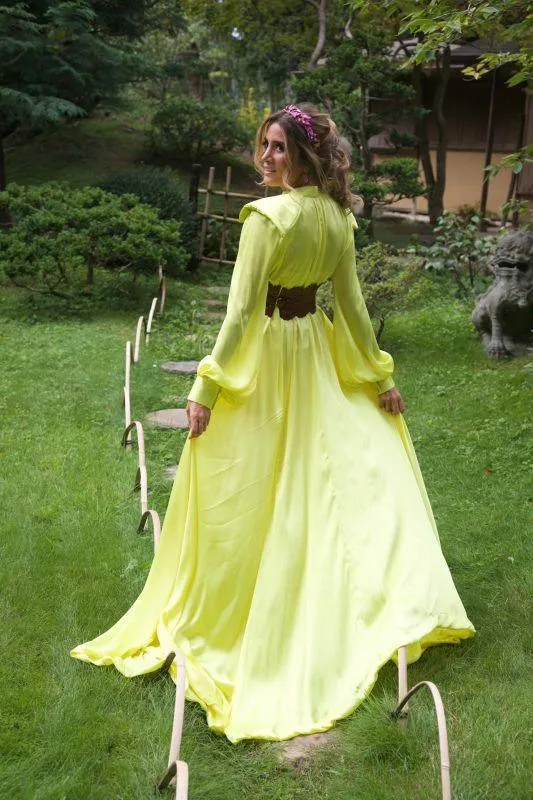 Robe Laos jaune