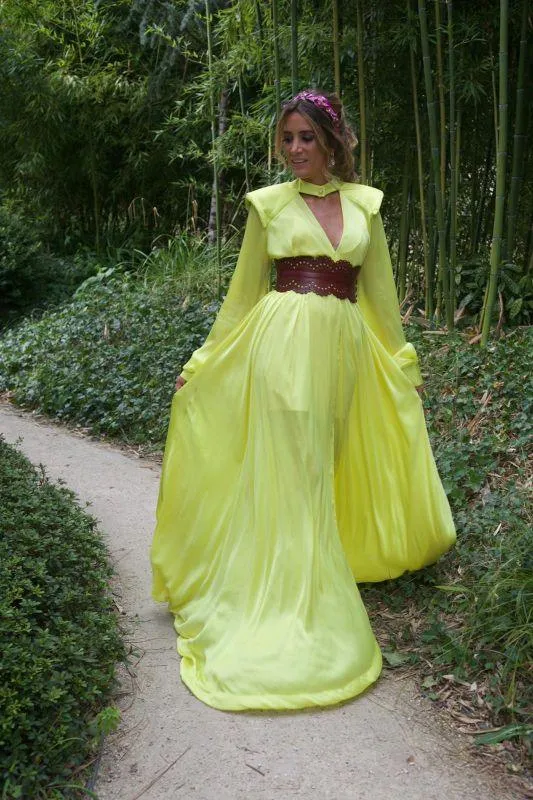 Robe Laos jaune