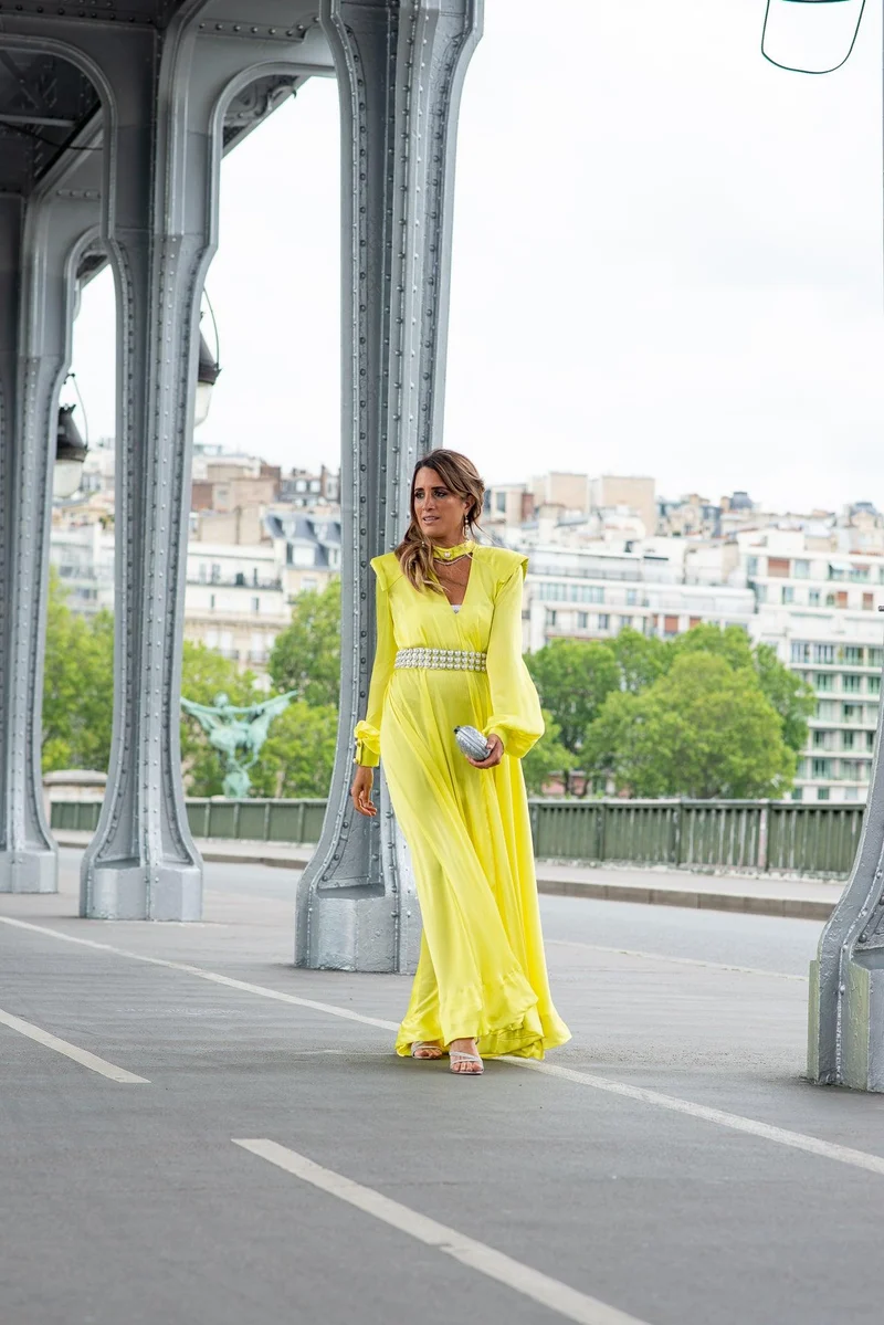Robe Laos jaune