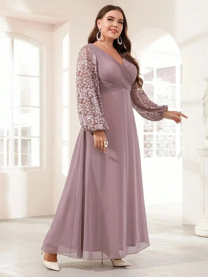 Robe de soirée mariage grande taille