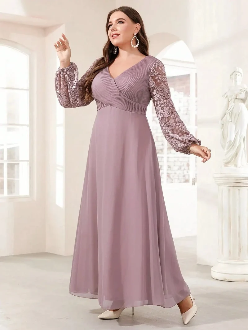 Robe de soirée mariage grande taille