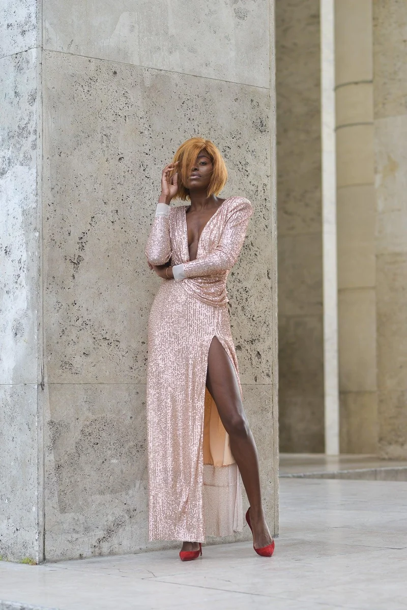Robe Raisa à sequins