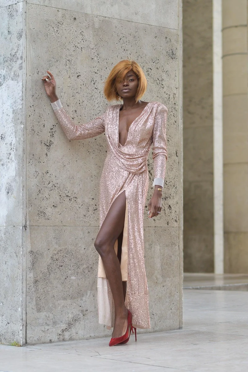 Robe Raisa à sequins