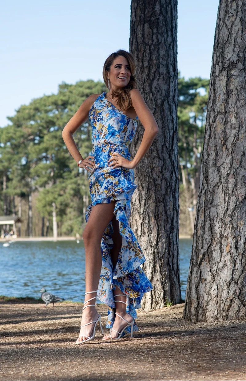 Robe Burano bleue