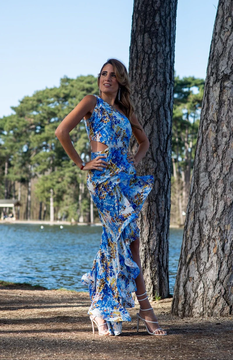 Robe Burano bleue