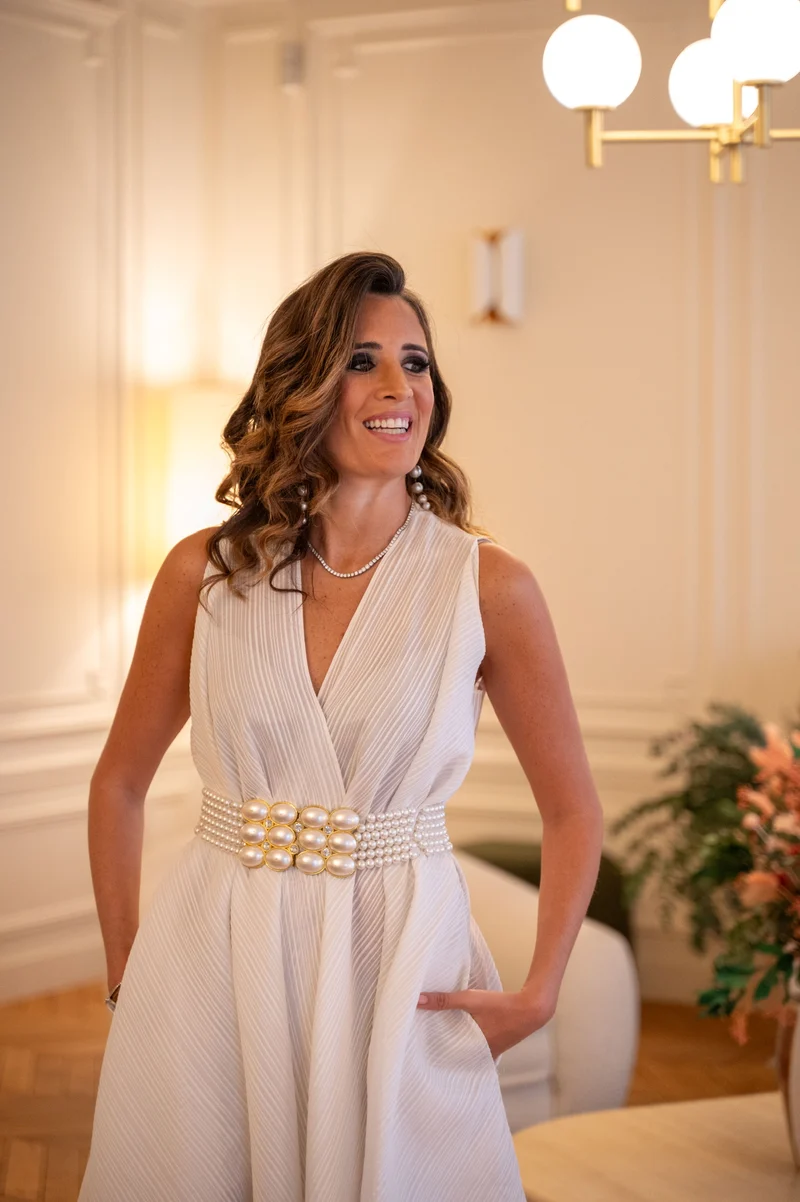 Robe Maison Rabbih Kayrouz blanche