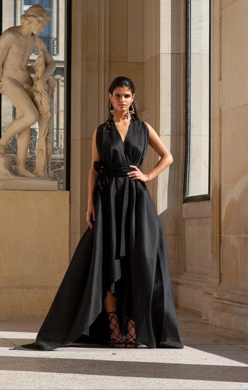Robe Maison Rabbih noir