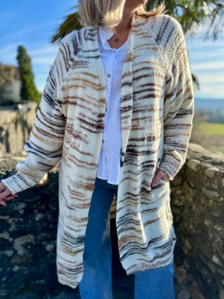 Gilet Milo camel