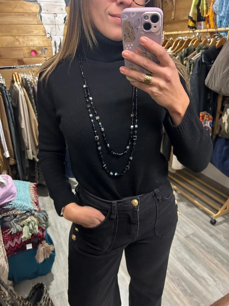 Collier Zito noir