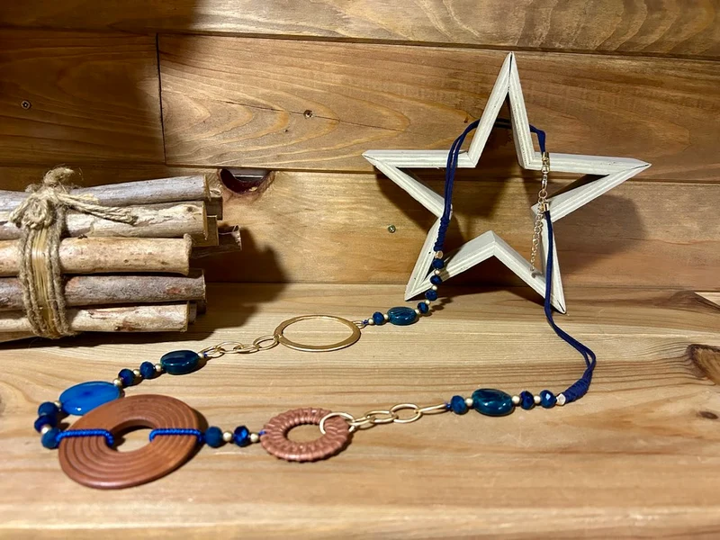 Collier Arturo bleu