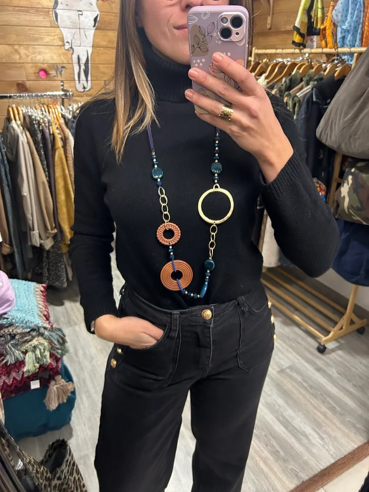 Collier Arturo bleu