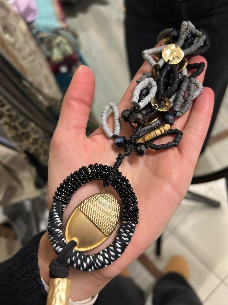 Collier Paco noir