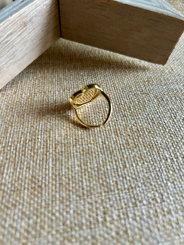 Bague Coeur bleu
