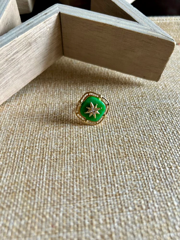 Bague Sofia vert