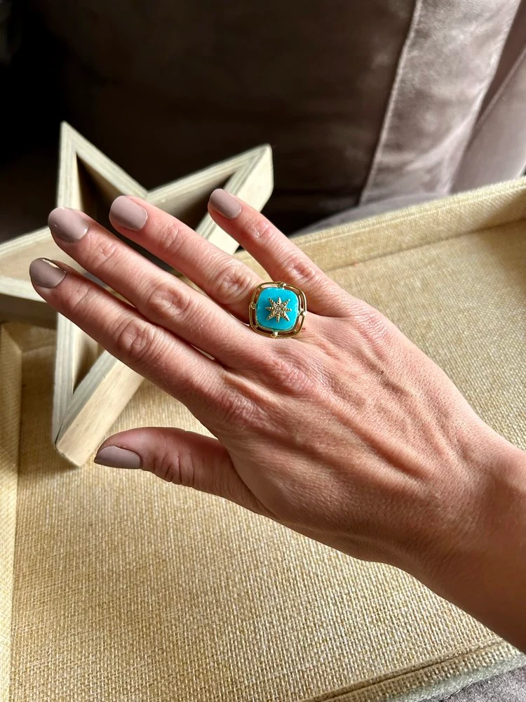 Bague Sofia turquoise