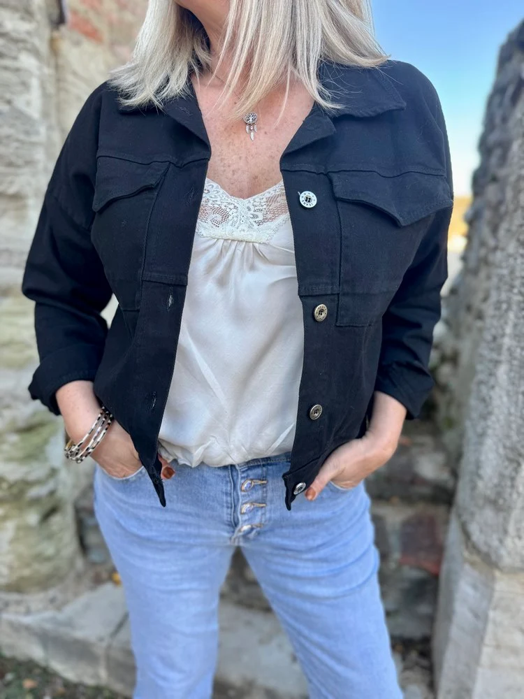 Blouson Roméo noir