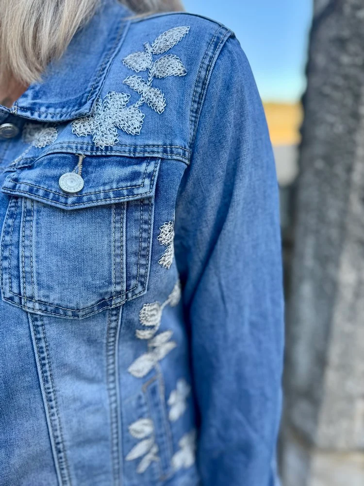 Veste en jean Sabrina
