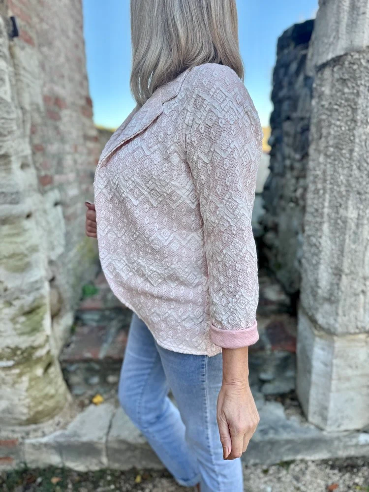 Veste tailleur Rosa rose
