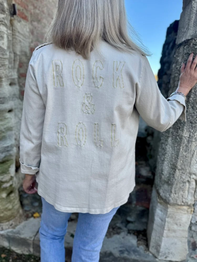 Blouson coton Rock&Roll beige