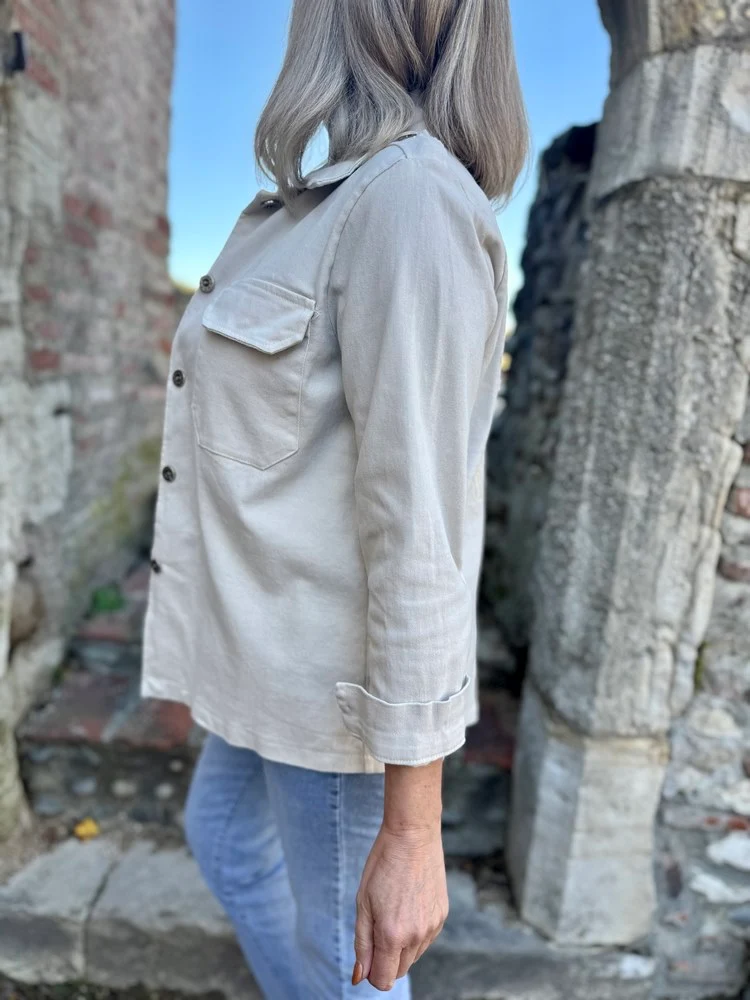 Blouson coton Rock&Roll beige