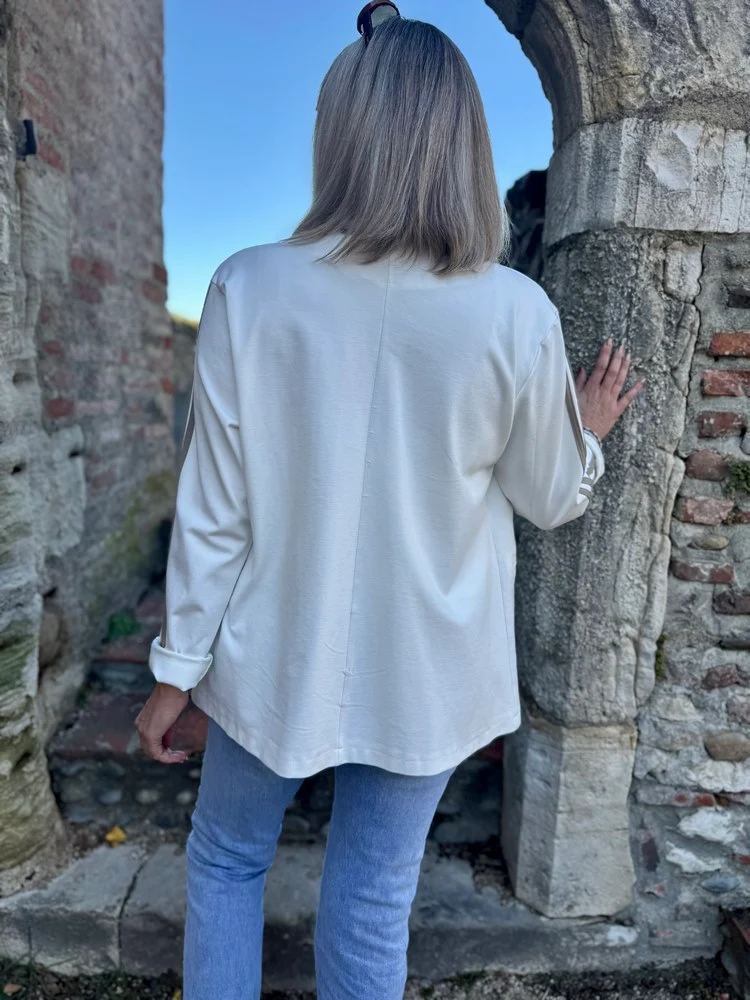 Veste tailleur Erica ivoire