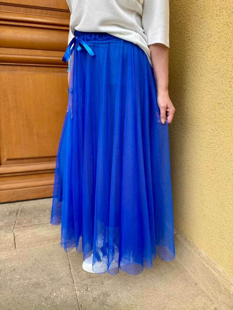 Jupon Adriano bleu roi