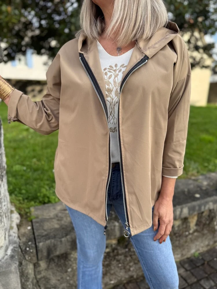 Blouson Tino camel
