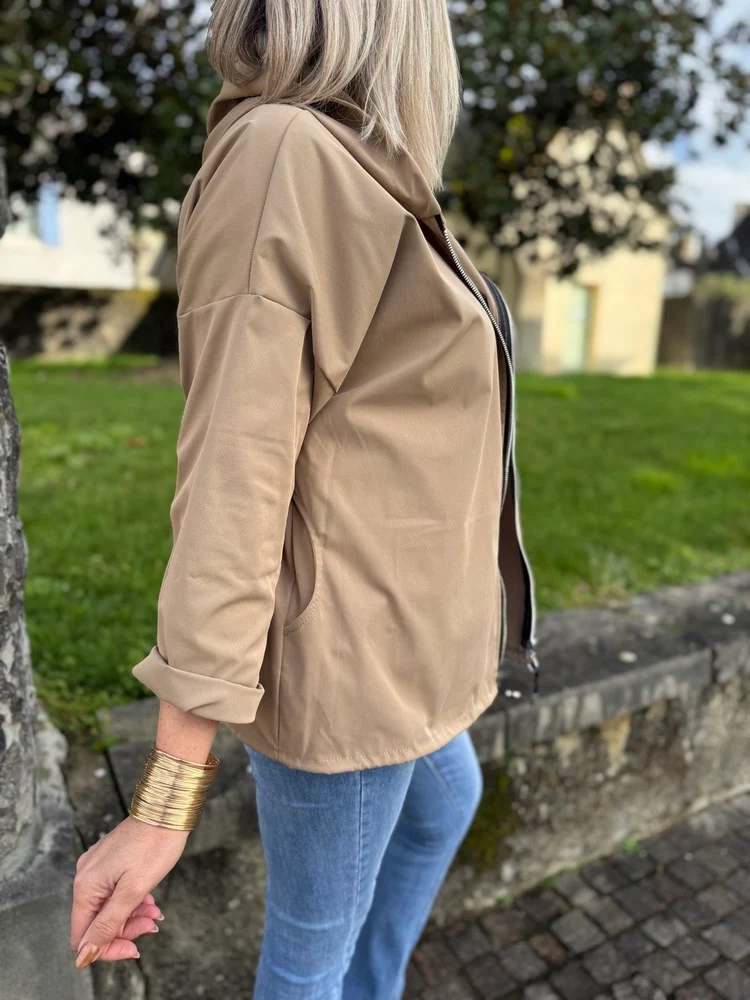 Blouson Tino camel