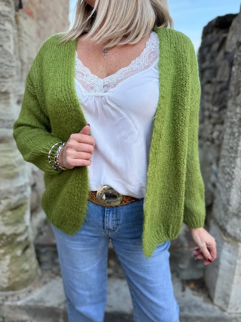 Gilet Renato vert