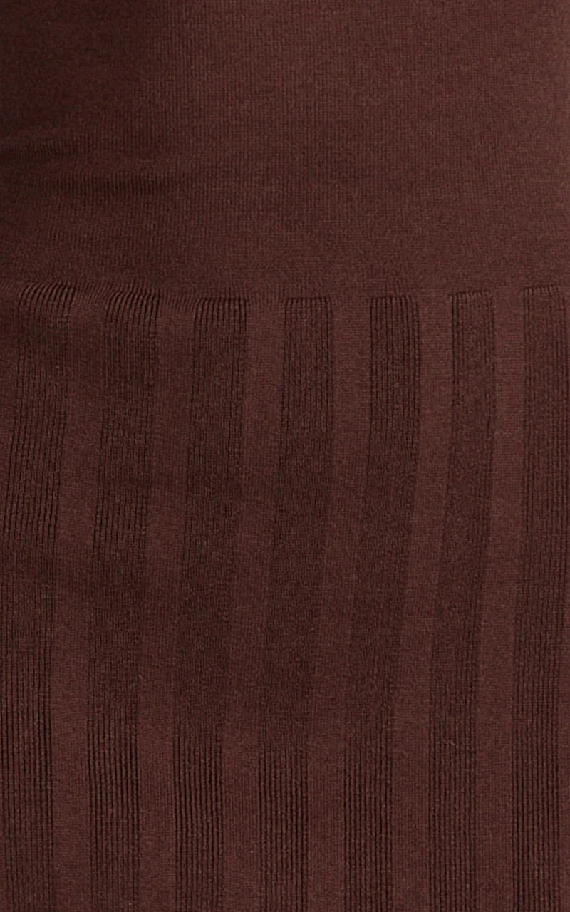 Jadey Midi Dress - Cap Sleeve Pleated Dress in Chocolate