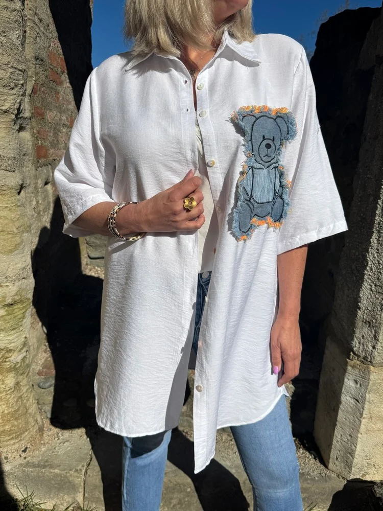 Chemise longue Célina